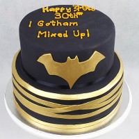 Superheroes - Batman 2 Tier Cake